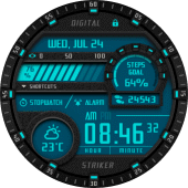 Digital Striker Watch Face Apk