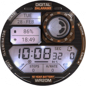 ILLUMINATOR Digital Watch face Apk