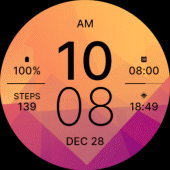 Sunset Fit Watch Face Apk