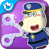 Wolfoo Police Station, Cop Car Apk