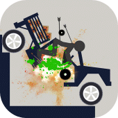 Stickman Ragdoll Dismounting - Physics Relax Game Apk